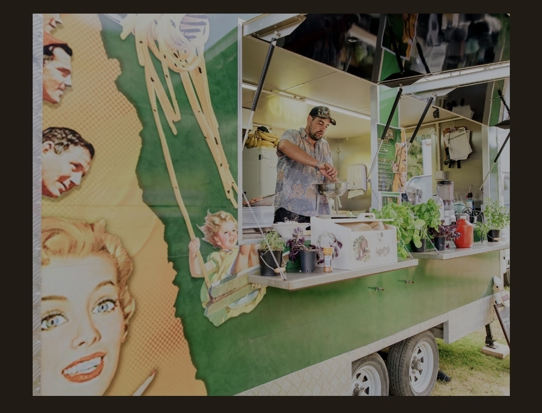 Pasta e Basta food truck serving fresh Italian food